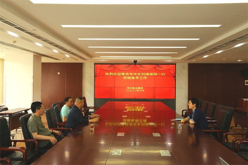 萊西市委副書記、市長劉瑛到我集團(tuán)公司走訪調(diào)研(圖1)